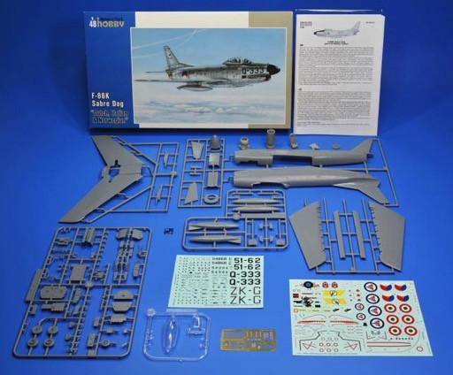 Special Hobby 1/48 F86K Sabre Dog All-Weather Fighter w/Dutch, Italian &  Norwegian Markings Kit