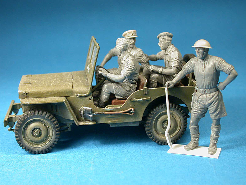 Miniart Soviet Jeep Crew Special Edition 1/35 Scale - Hobbies247