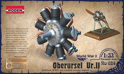 Roden 1/32 Oberursel Ur II WWI Aircraft Engine Kit