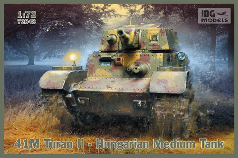 IBG Military Models 1/72 41M Turan II Hungarian Medium Tank Kit