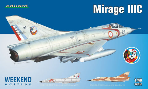 Eduard Aircraft 1/48 Mirage III C Fighter Wkd. Edition Kit