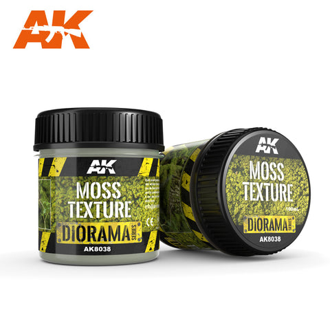AK Interactive Diorama Series: Moss Texture 100ml Bottle