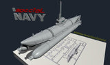 Special Hobby 1/72 Special Navy Biber German Midget Submarine Kit
