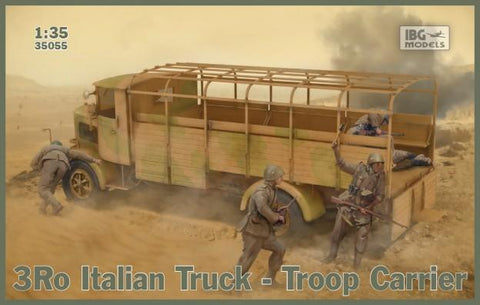 IBG Military 1/35 3Ro Italian Truck Troop Carrier (New Tool) Kit