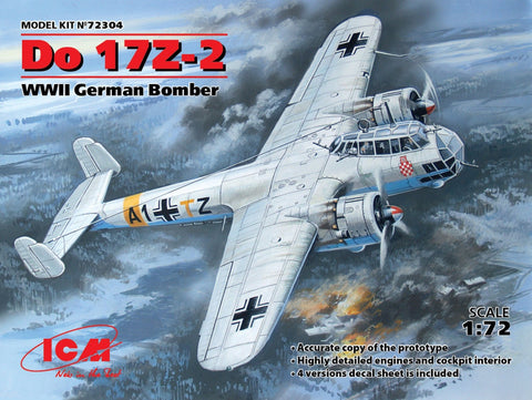ICM 1/72 WWII German Do17Z2 Bomber Kit