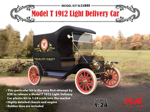 ICM Military Models 1/24 Model T 1912 Light Delivery Car Kit