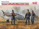 ICM 1/32 WWII German Luftwaffe Pilots 1939-1945 (3) (New Tool) Kit