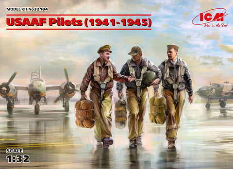 ICM 1/32 USAAF Pilots 1941-1945 (3) Kit
