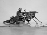 ICM 1/35 WWII German MG08 Machine Gun Team (2) (New Tool) Kit