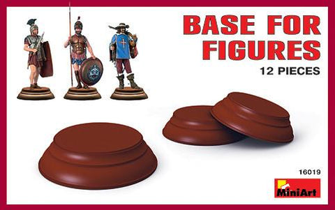 MiniArt 1/16 Bases for Figures (12) Kit