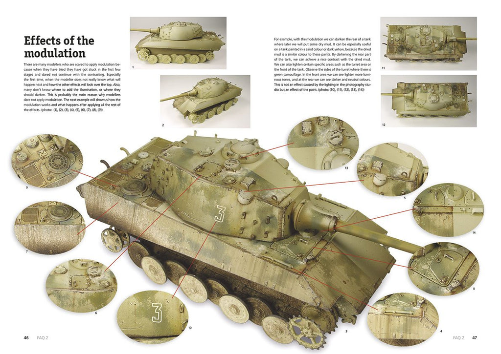 AK Interactive FAQ 2 AFV Painting Techniques 3rd Edition Book