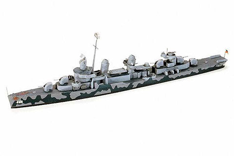 Tamiya Model Ships 1/700 USS Fletcher DD445 Destroyer Waterline Kit
