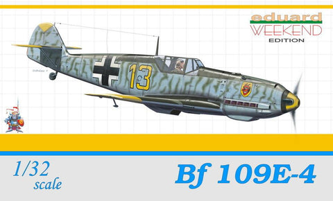 Eduard Aircraft 1/32 Bf109E4 9/JG54 Lt.Eberle's Fighter Wkd. Edition Kit