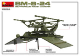 MiniArt 1/35 BM8-24 Self-Propelled Rocket Launcher (New Tool) Kit