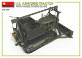 MiniArt 1/35 US Armored Tractor w/Angled Dozer Blade Kit