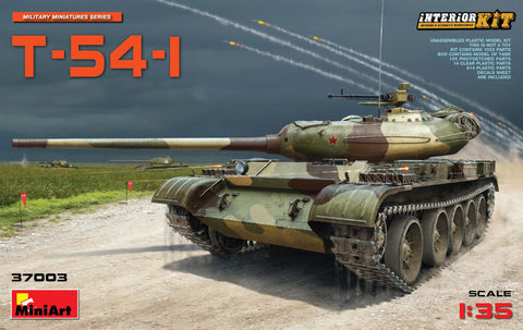 MiniArt 1/35 Soviet T54-1 Medium Tank w/Full Interior Kit