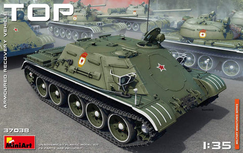MiniArt 1/35 Russian TOP Armored Recovery Vehicle (New Tool) Kit