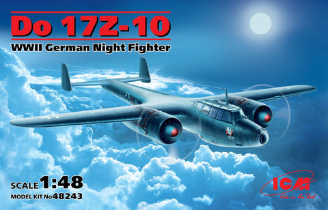 ICM 1/48 WWII German Do17Z10 Night Fighter (New Tool) Kit