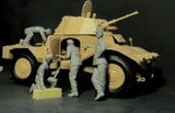 ICM1/35 French Armored Vehicle Crew 1940 (4) Kit
