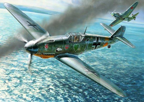 Zvezda 1/48 Bf109F4 Fighter Kit