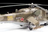 Zvezda Aircraft 1/48 Soviet Mil-Mi24V/VP Attack Helicopter (New Tool) Kit