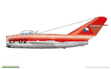 Eduard Aircraft 1/144 MiG15/15bis Czech Fighter Dual Combo Ltd. Edition Kit