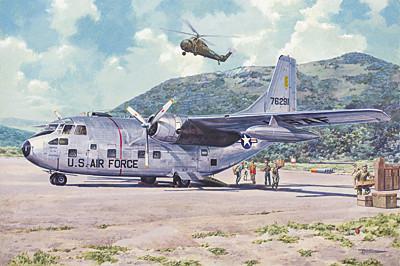 Roden 1/72 Fairchild C123B Provider USAF Transport Aircraft Kit