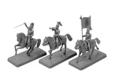 Zvezda Military 1/72 French Dragoons Command Group 1812-1814 (Snap Kit)