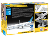 Zvezda 1/144 B737 MAX8 Passenger Airliner Kit