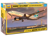 Zvezda 1/144 B737 MAX8 Passenger Airliner Kit