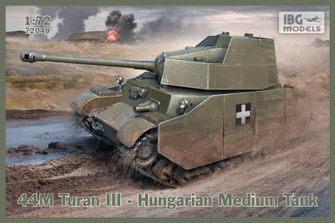 IBG Military 1/72 44M Turan III Hungarian Medium Tank Kit