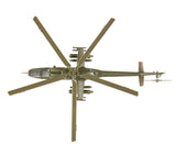Zvezda 1/144 Russian MI24v Hind Attack Helicopter (Snap Kit)