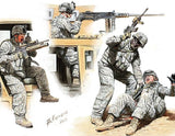 Master Box Ltd 1/35 Man Down! US Modern Army Middle East (4) Kit