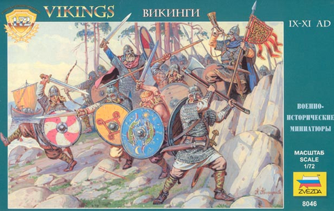 Zvezda 1/72 Vikings IX-XI AD (41) Kit