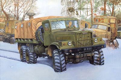 Roden 1/35 KrAZ255B Off-Road Transport Military Truck Kit