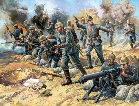 Zvezda 1/72 German Infantry 1914-18 (41) Kit