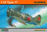 Eduard Aircraft 1/48 I16 Type 17 Aircraft Profi-Pack Kit