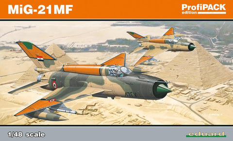 Eduard Aircraft 1/48 MiG21 MF Fighter Profi-Pack Kit