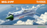 Eduard Aircraft 1/48 MiG21PF Fighter Profi-Pack Kit