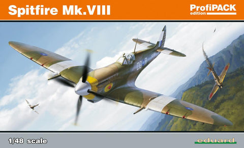 Eduard Aircraft 1/48 Spitfire Mk VIII Fighter Profi-Pack Kit
