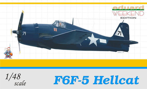 Eduard Aircraft 1/48 F6F5 Hellcat US Fighter Wkd. Edition Kit