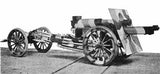 Ace 1/72 Cannon de 155 Mod 1918 w/Wooden-Type Wheels Kit