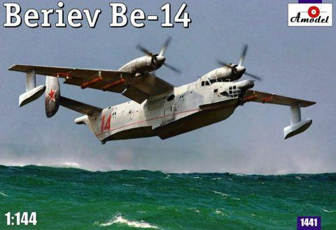 A Model From Russia 1/144 Be14 Soviet Amphibious ASW Aircraft Kit