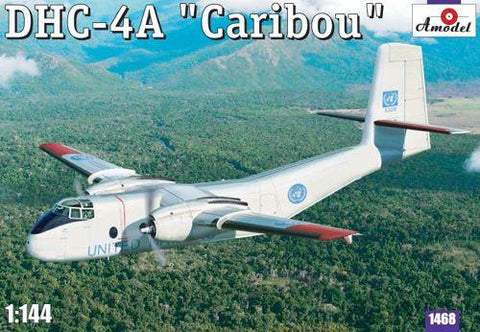 A Model From Russia 1/144 DH C4A Caribou United Nations Cargo Aircraft Kit