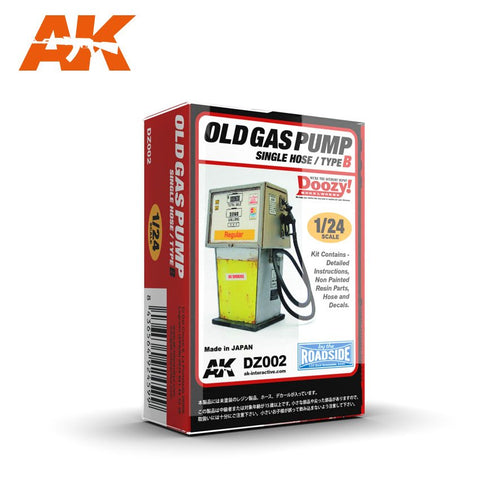 AK Interactive 1/24 Doozy Series: Regular Old-Type Gas Pump w/Single Hose (Resin) Kit
