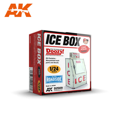 AK Interactive 1/24 Doozy Series: Ice Box Commercial Version (Resin) Kit