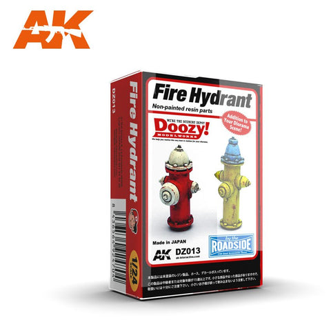 AK Interactive 1/24 Doozy Series: Fire Hydrants (2) (Resin)