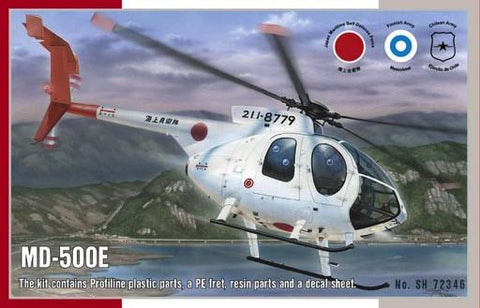 Special Hobby 1/72 MD500E Light Utility Helicopter Kit