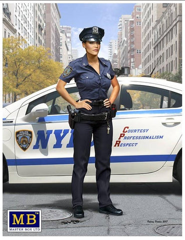 Master Box 1/24 Ashley Modern Police Woman Kit