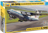 Zvezda 1/144 Russian IL76 MD Strategic Airlifter Aircraft